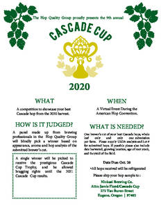 2020 Cascade Cup Announced!